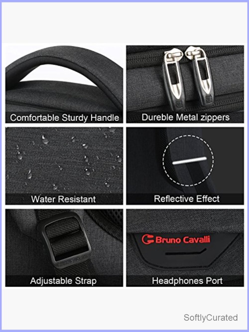 Anti Theft Laptop Backpack Business Travel Water Resistant College Bag - Picture 4 of 6